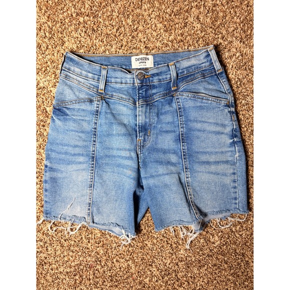 Denizen from Levi's Pants - Denizen Levi's Womens High Rise Mom Jean Shorts Medium Wash Size 9 W29 #8